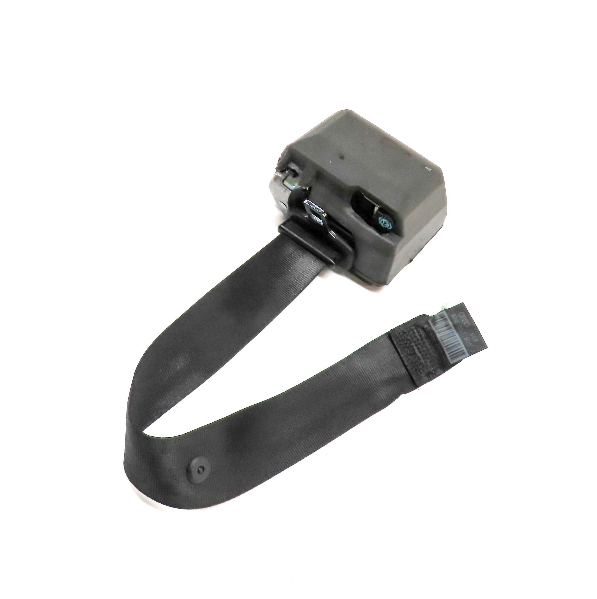 2015 AUDI SQ5 (B8 8R) REAR LEFT SEAT SEATBELT BELT RETRACTOR (Black) — exact item pictured